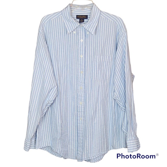 Brooks Brothers Men’s Casual Collared Button Down Shirt Size XL - Picture 1 of 4